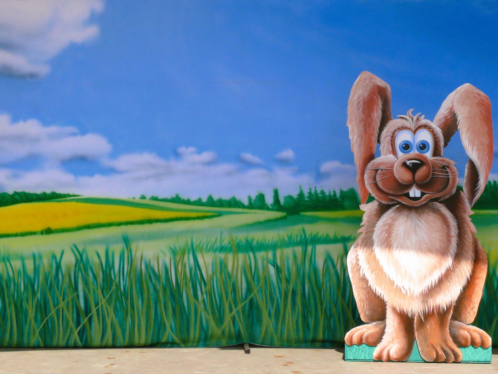 Wiese / Landschaft - Bühnenbild – Bild 2