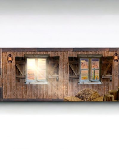 Wilder Westen - Scheunenwand Bühnenbild ∗ No.5