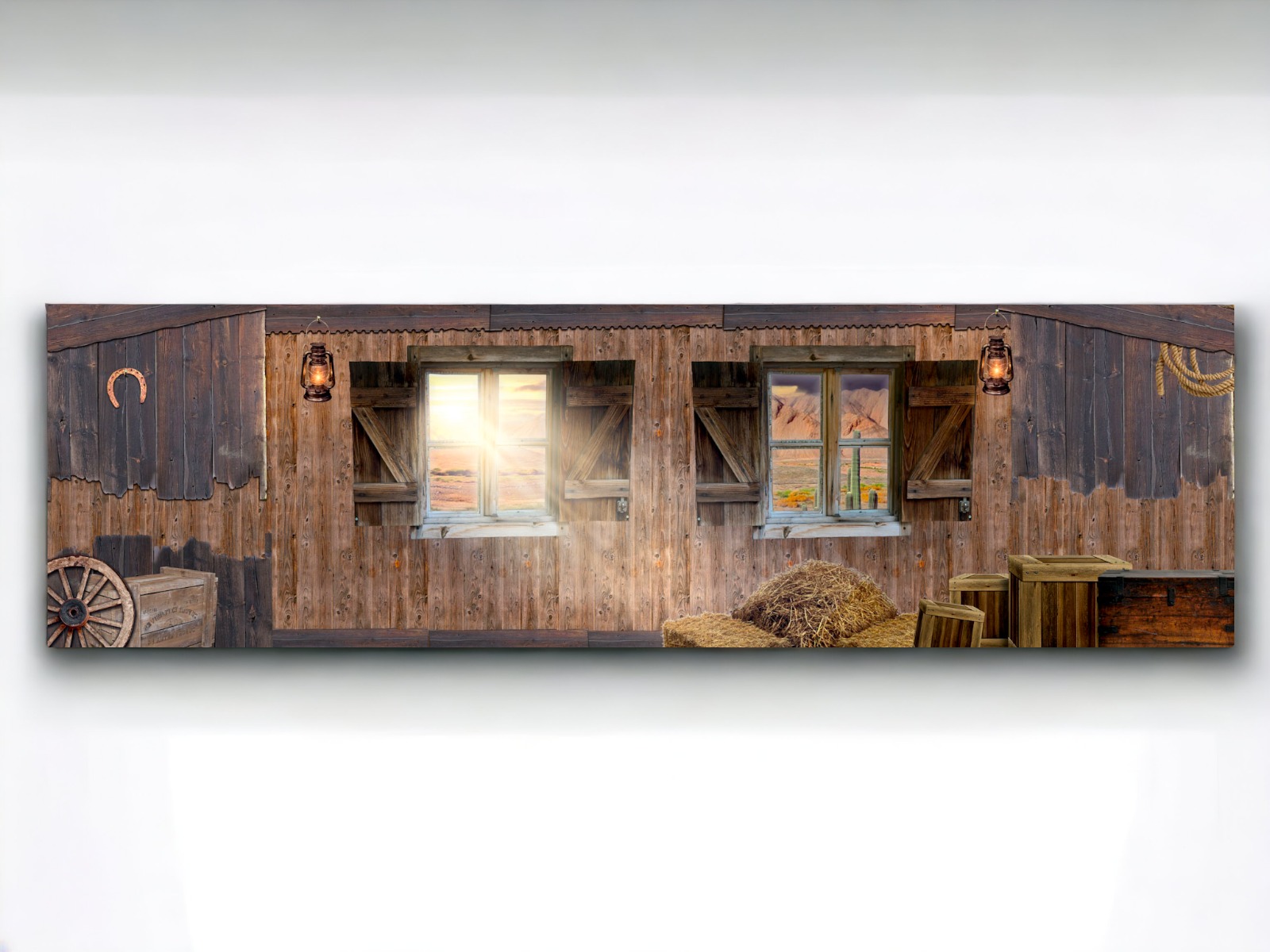 Wilder Westen - Scheunenwand Bühnenbild ∗ No.5