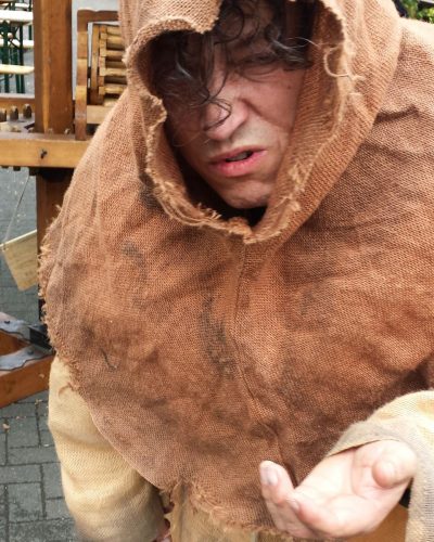 Mittelalter Bettler
