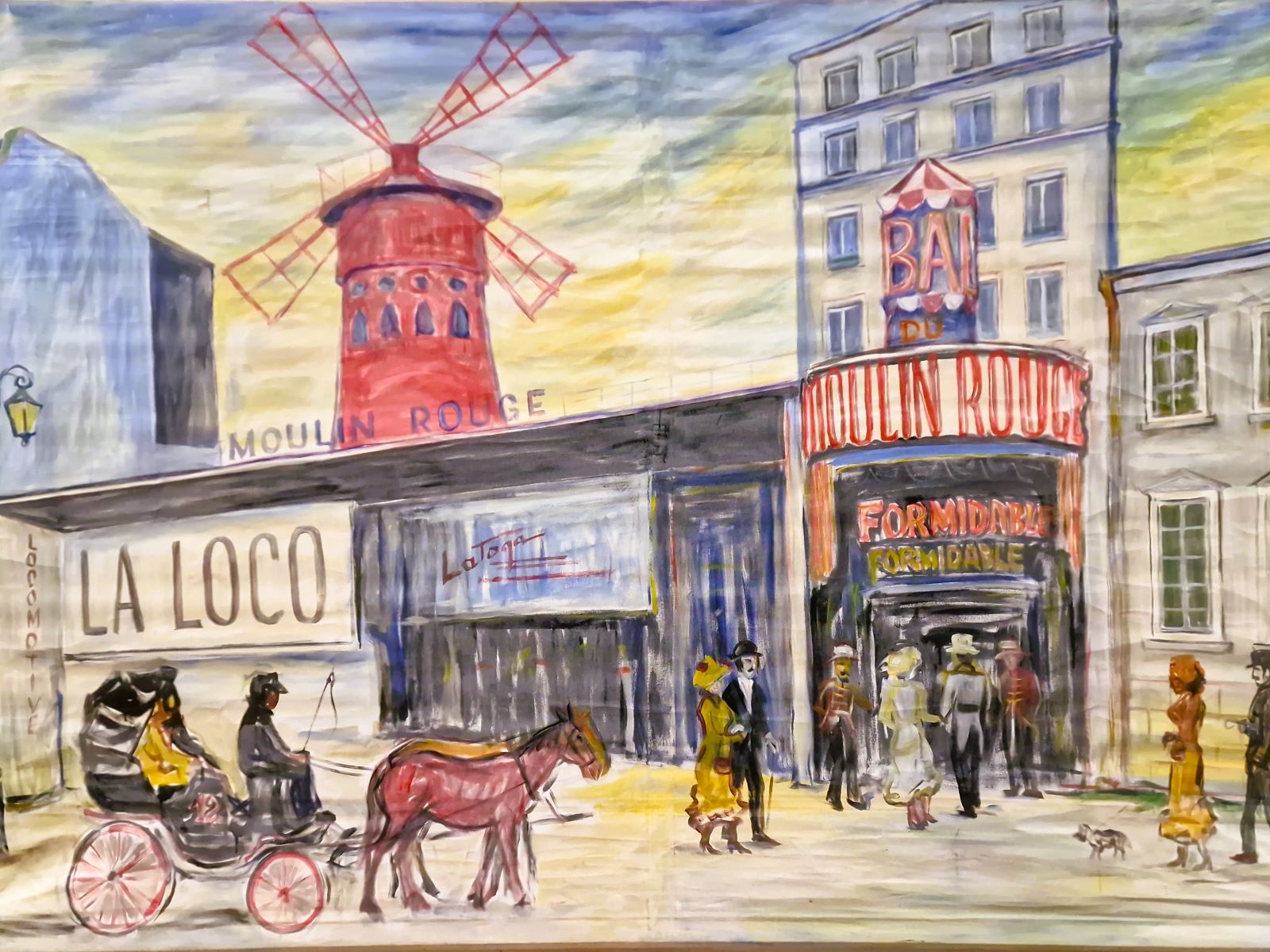Bühnenbild Moulin Rouge