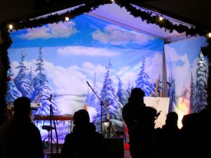 Bühne Weihnachten