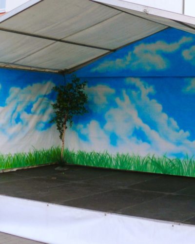 Sommerfeeling - Bilder für Bühnen und Zeltwände