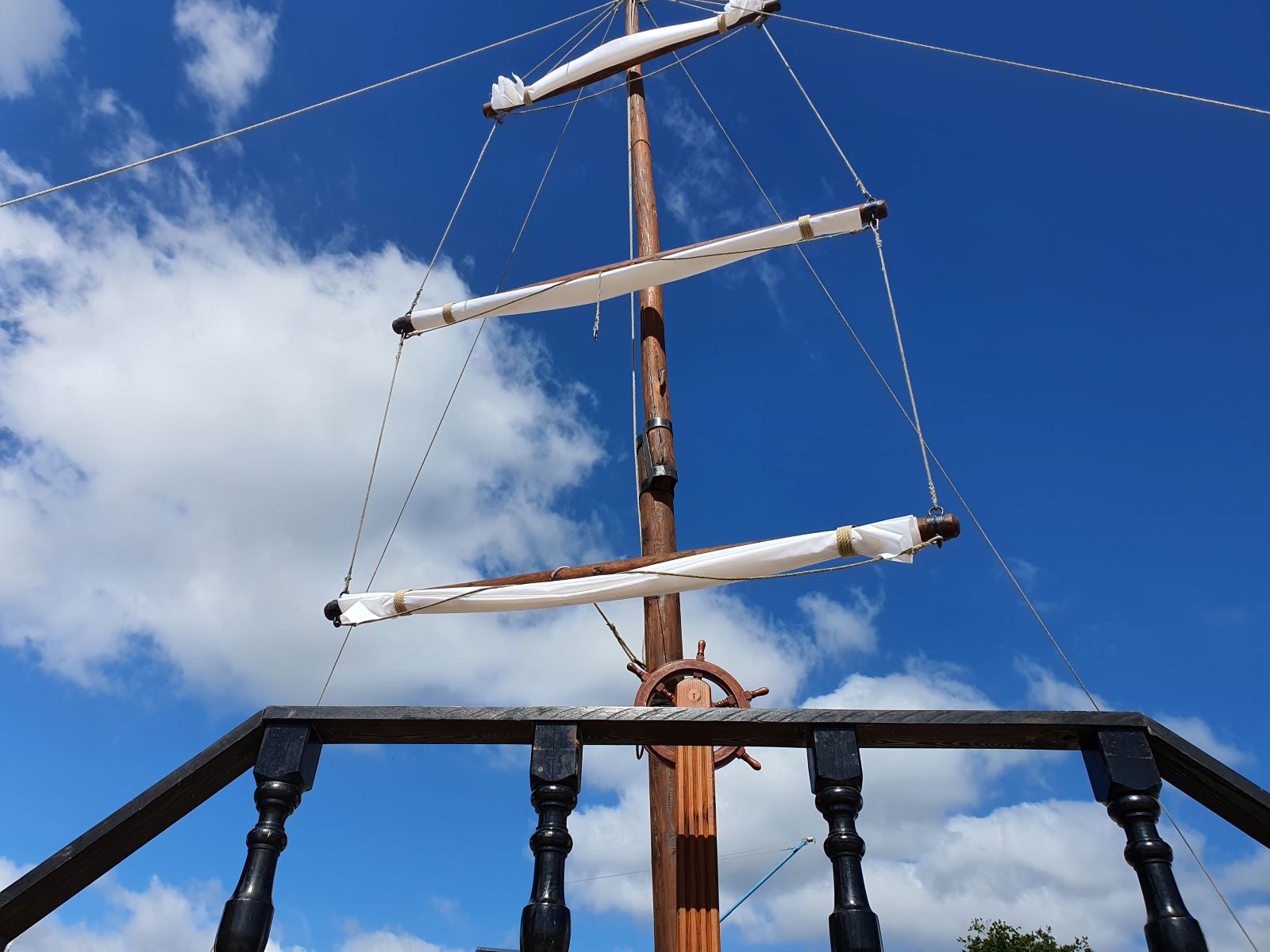 Ruderstand - Fotopoint mit Mast – Bild 3