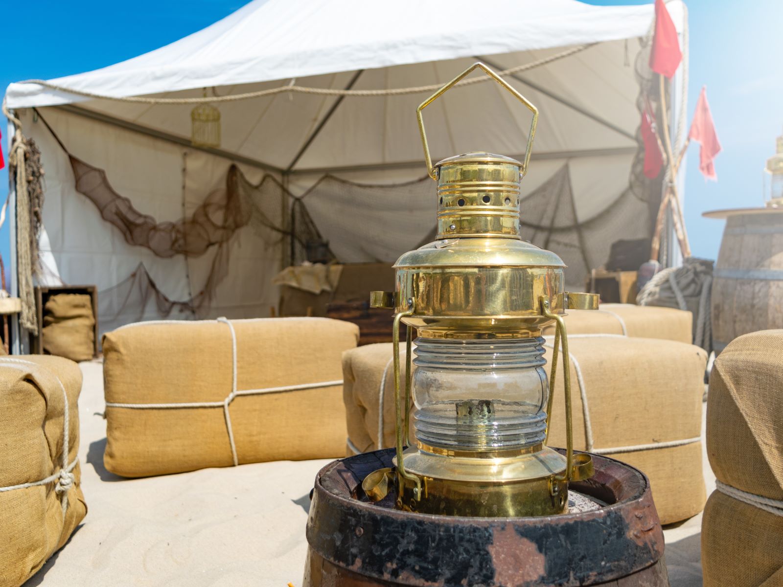 Messing Laterne - Schiffslaterne ∗ No.1 – Bild 2