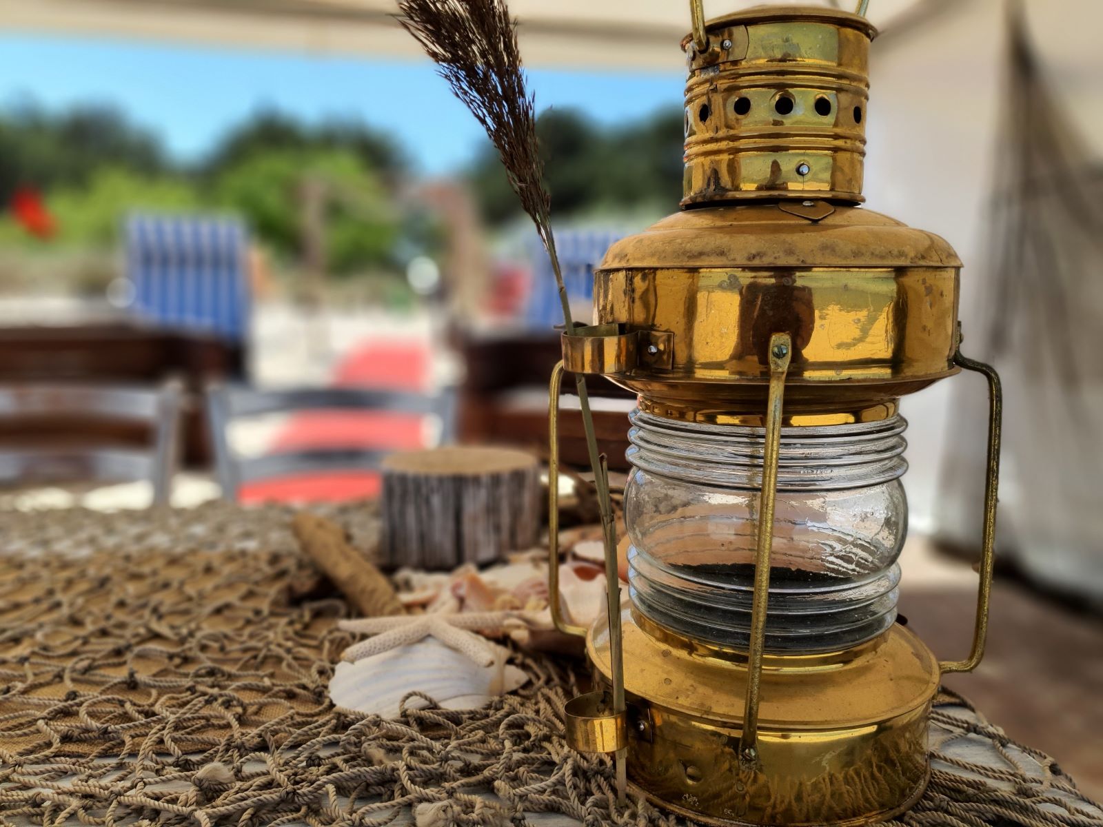 Messing Laterne - Schiffslaterne ∗ No.1 – Bild 3