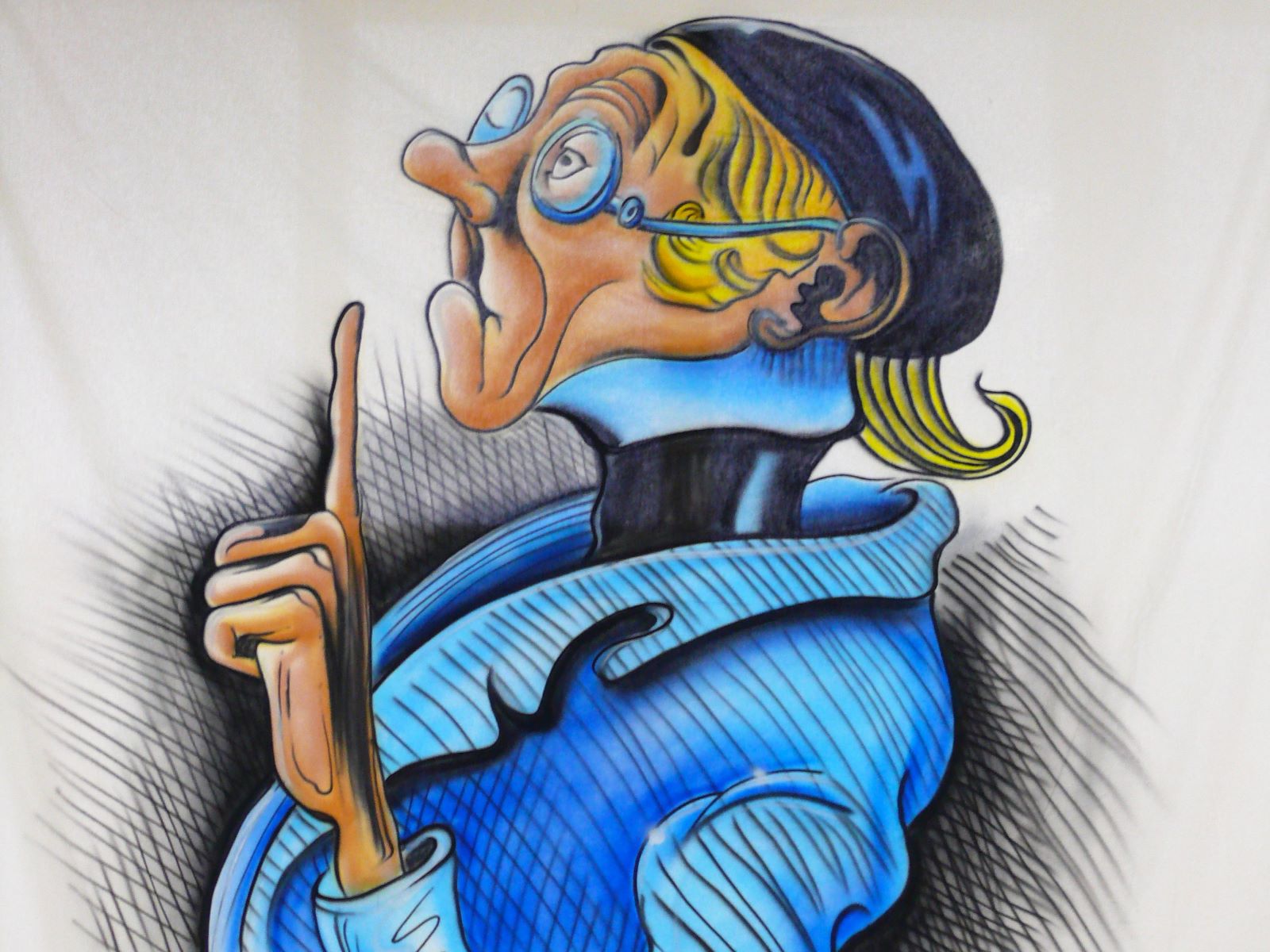 Lehrer Lemke - Bühnenbild Wilhelm Busch