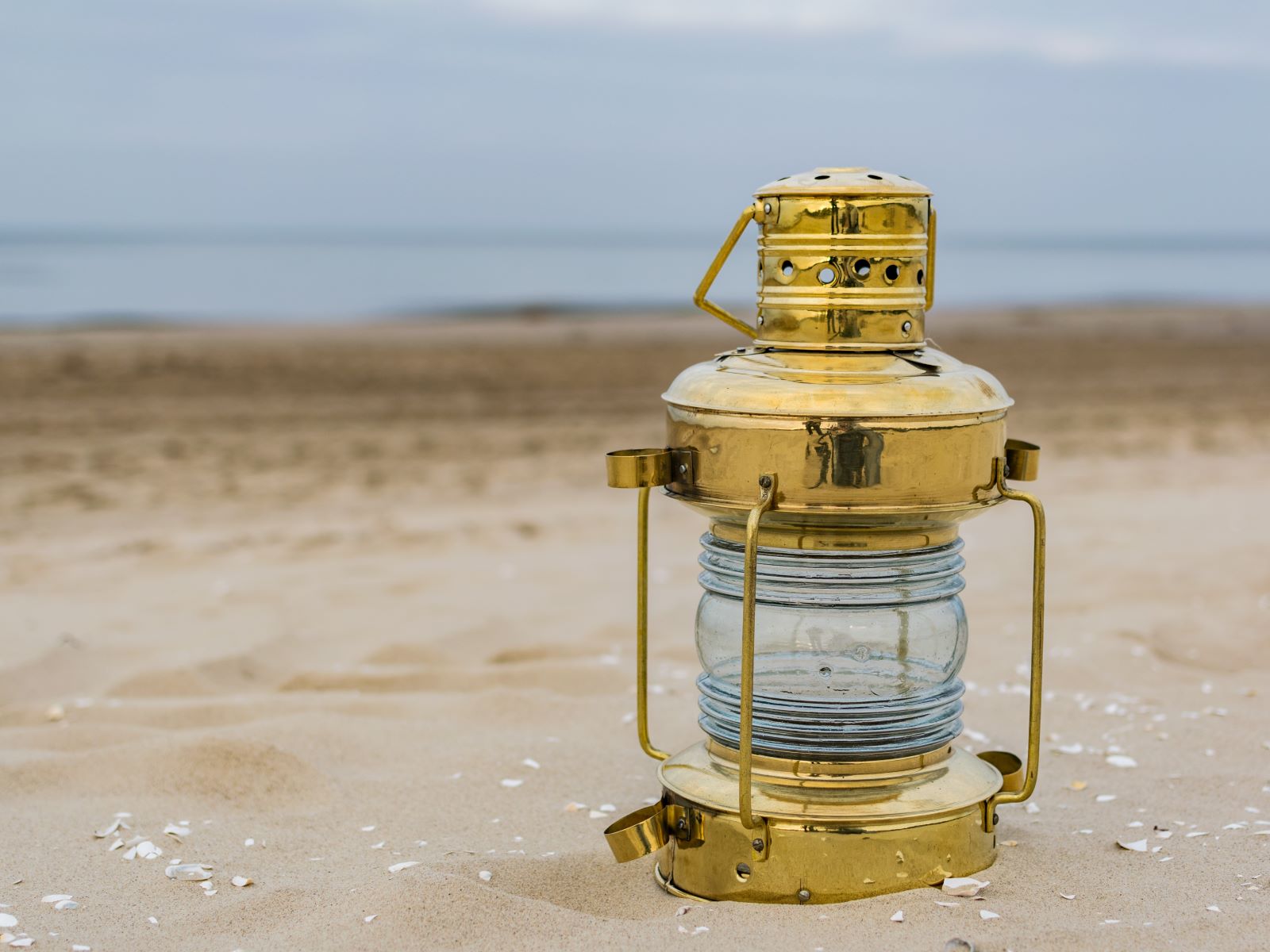 Messing Laterne - Schiffslaterne ∗ No.1