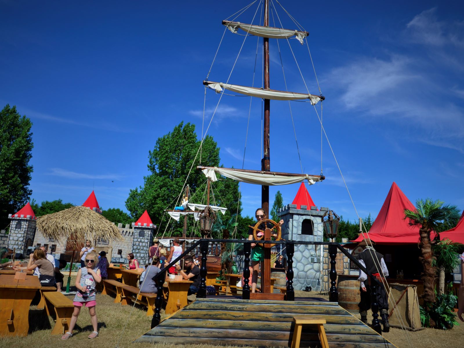 Ruderstand - Fotopoint mit Mast – Bild 5