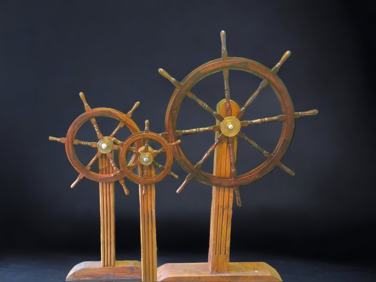 Steuerrad Schiff - auf Stativ ∗ No.2 – Bild 5