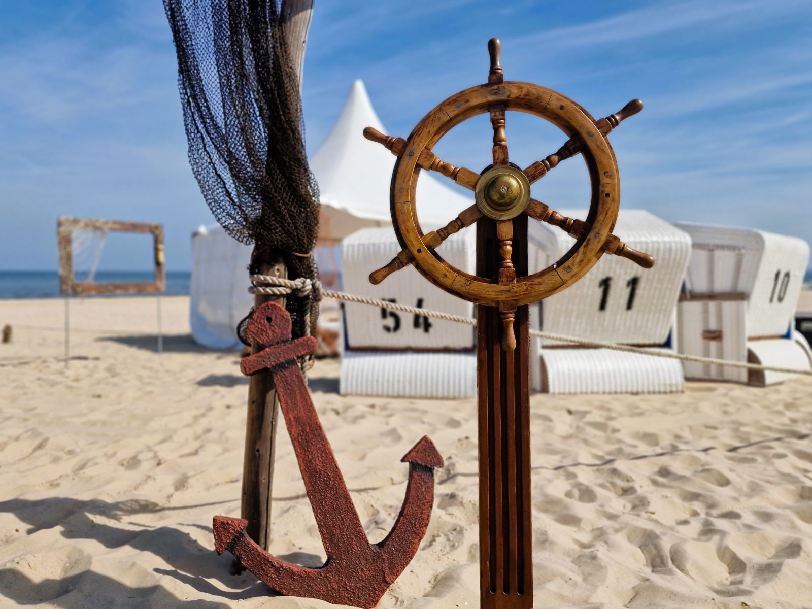 Maritimes Steuerrad mieten