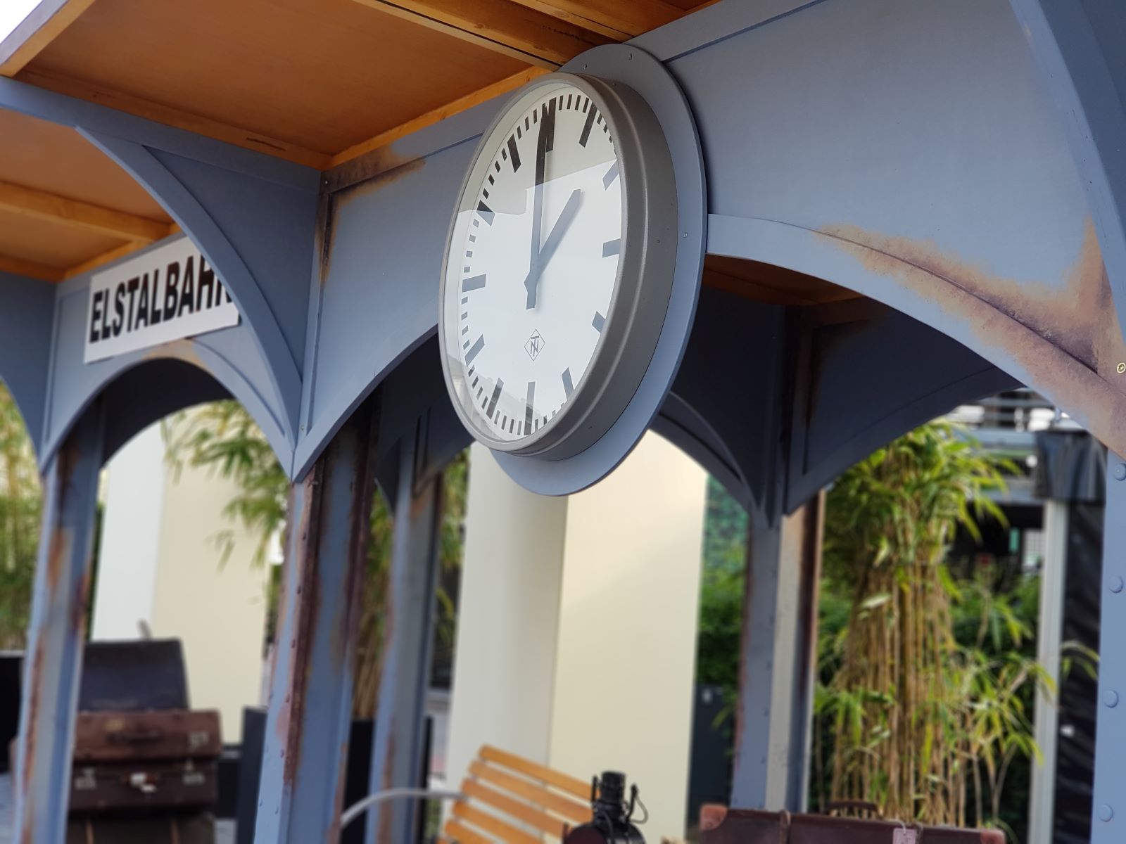 Bahnhofsuhr - Uhr – Bild 2