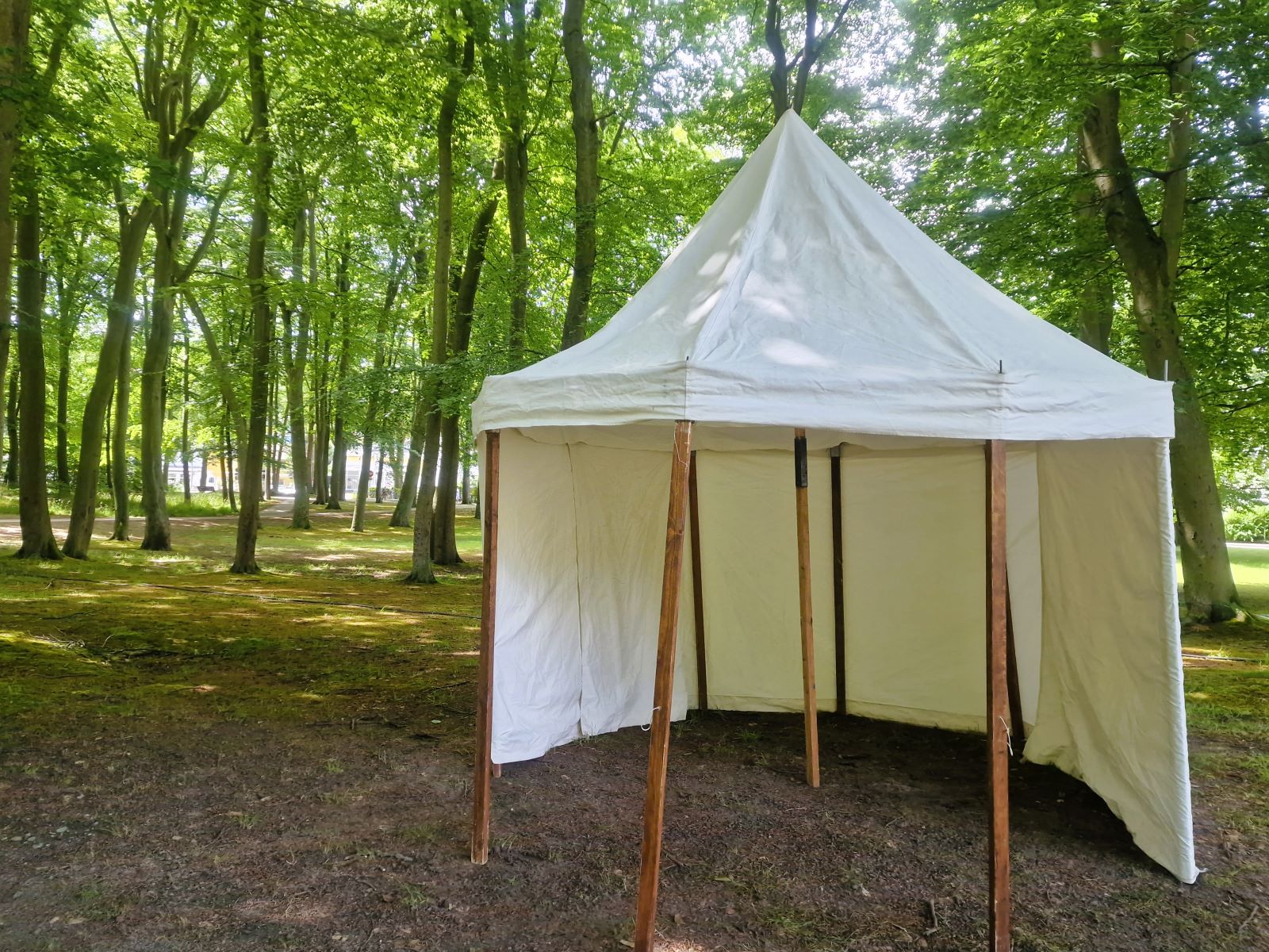 Rundes Mittelalter Zelt mieten