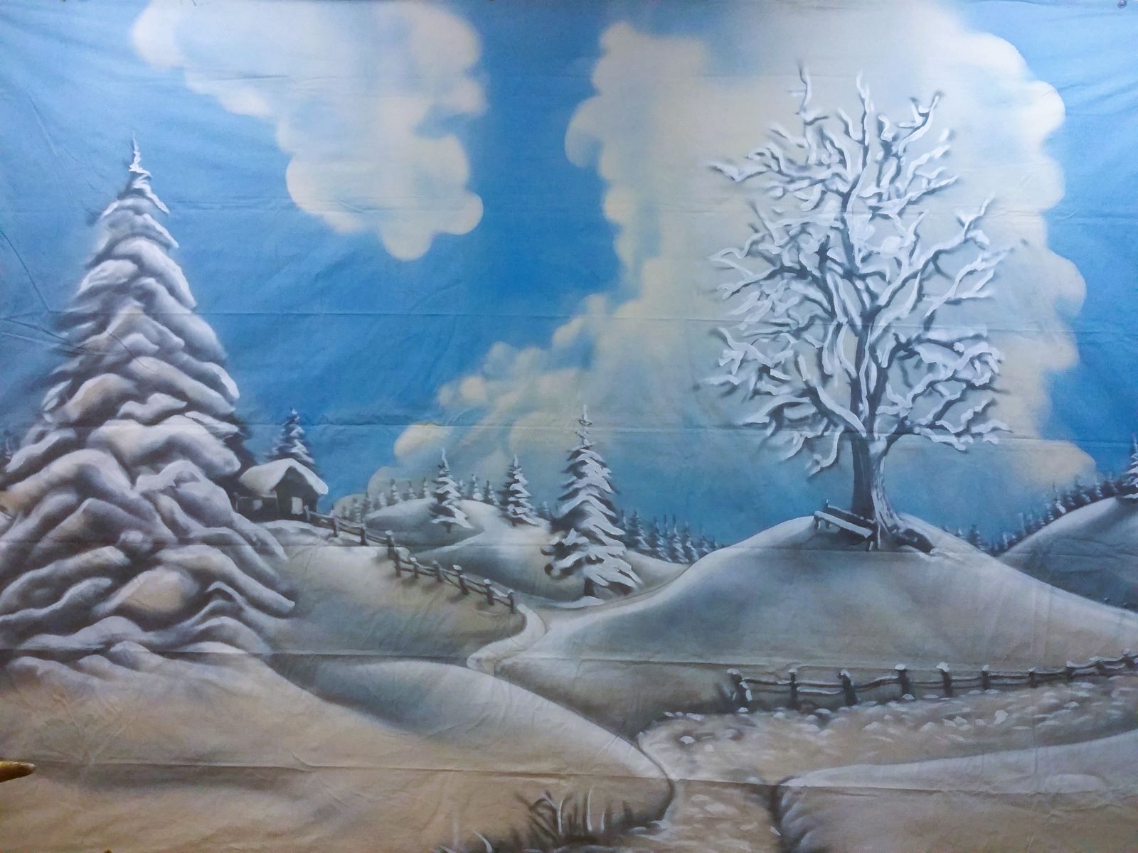 Winterlandschaft - Winter Bühnenbild ∗ No.3