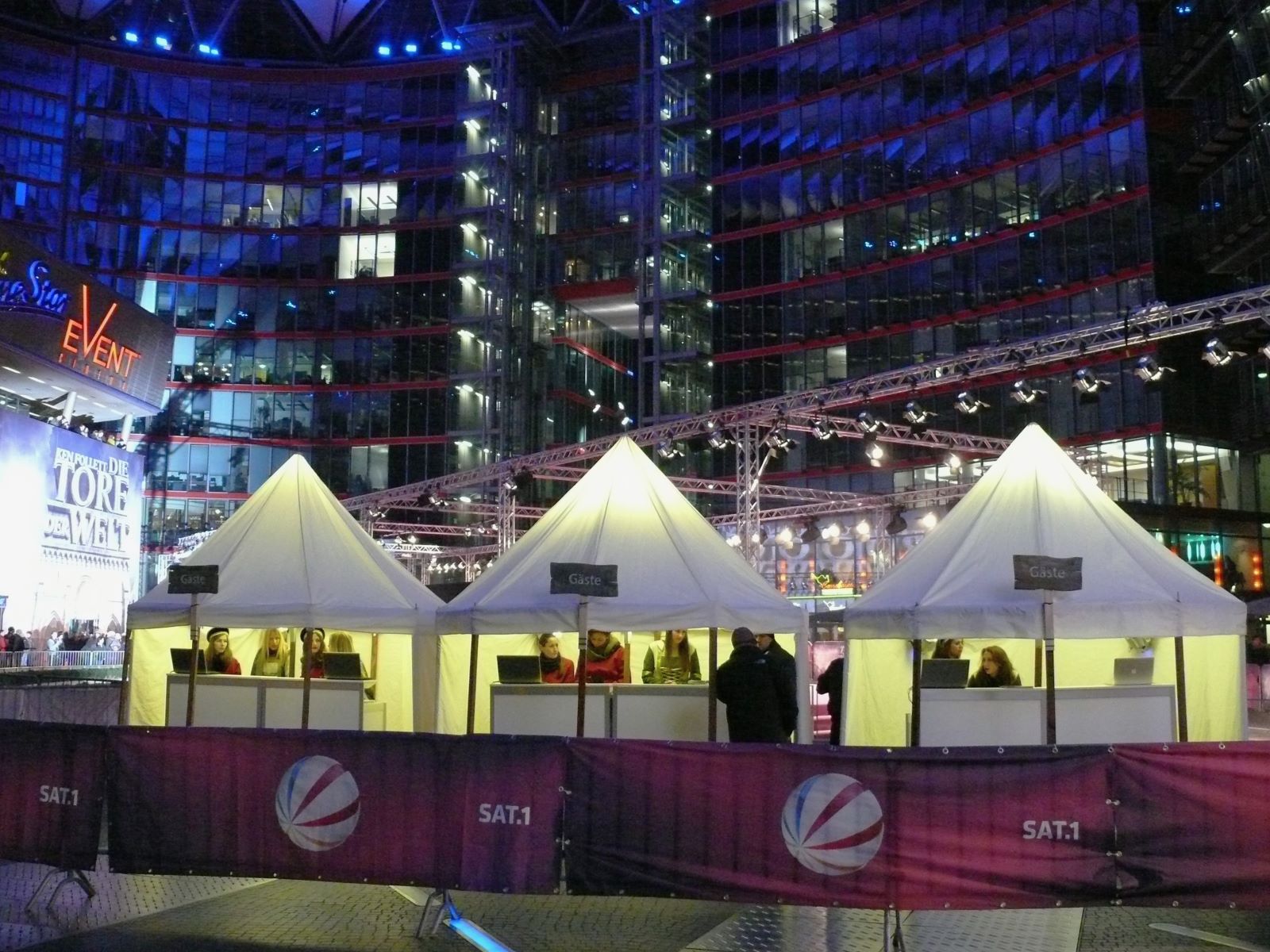 Rund Zelt - weiß ∗ No.2 – Bild 3