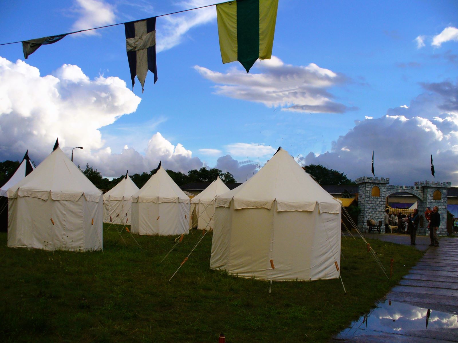 Rund Zelt - weiß ∗ No.2 – Bild 2