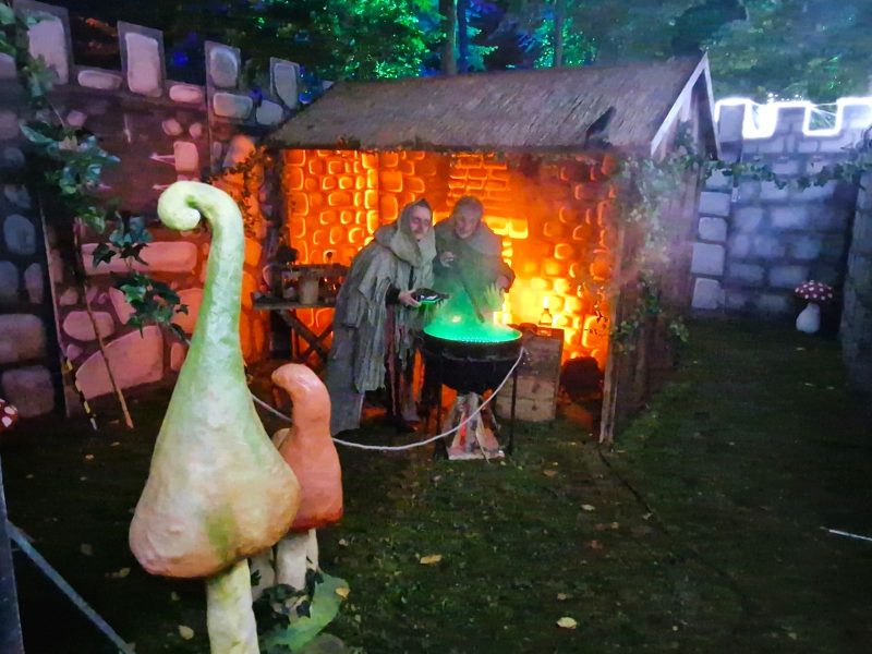 Hexenküche Märchen Dekoration