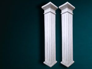 Dekoration Säulen