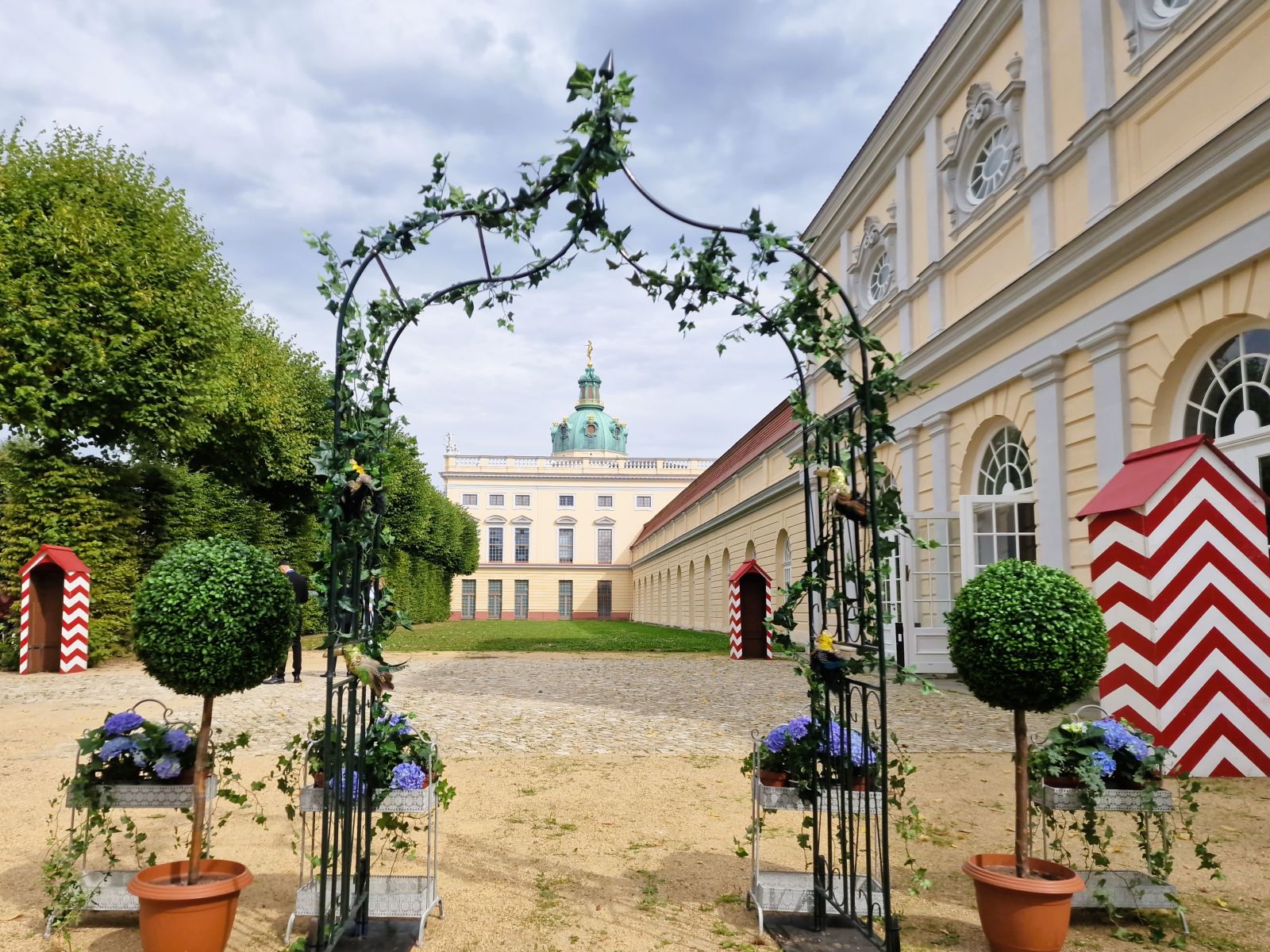 Gartentorbogen für Events