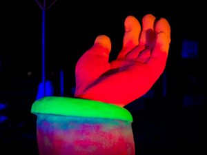 Dekoration Hand