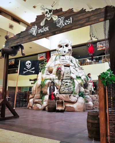 Piratenlager Eingang