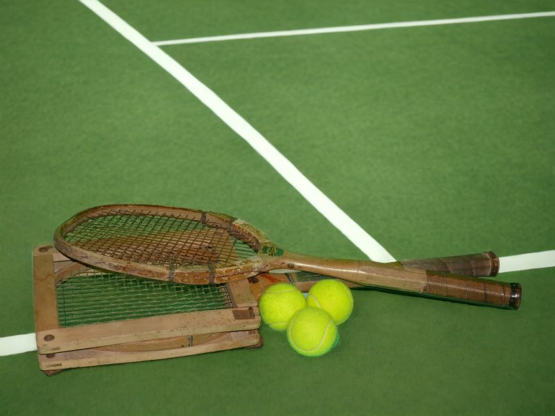 Ausstattung Tennis Dekoration