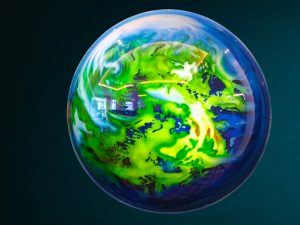 Eventdekoration Erdkugel