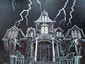 Halloween Bühnenbild