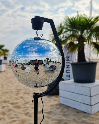 Spiegelkugel Stativ mieten