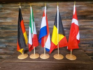 Tischfahnen Weltweit