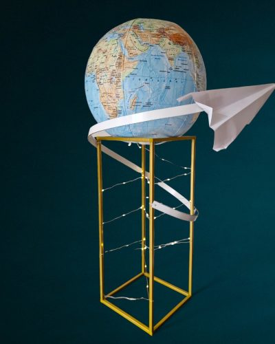 Reise um die Welt Tischdekoration