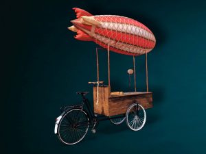 Luftschiff Fahrrad