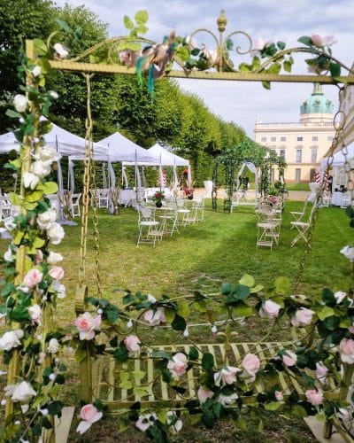 Rosenschaukel Charlottenburg Rosen Schaukel Barock mieten