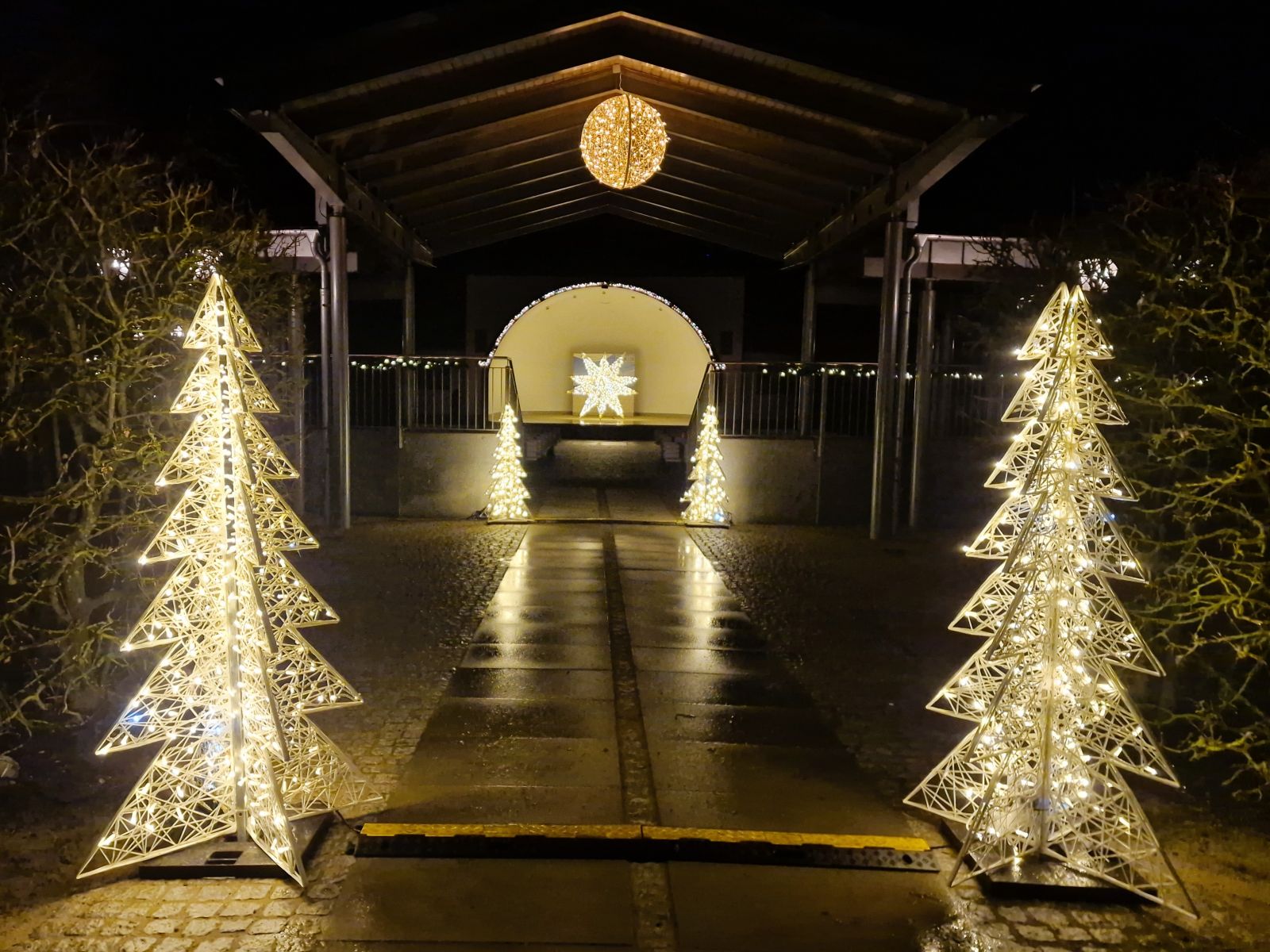 XXL Lichtstern Dekoration