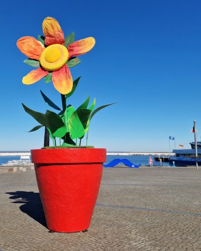 Riesen Blumentopf Eyecatcher Blickfänger