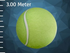 Aufblasbarer Tennisball mieten