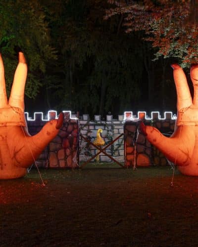 Aufblasbare Hexen Hände Halloween