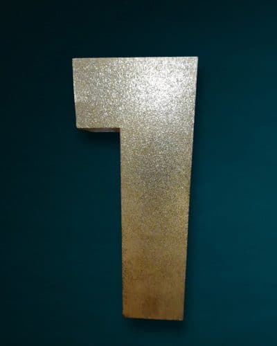 Goldene Jubiläums Zahl