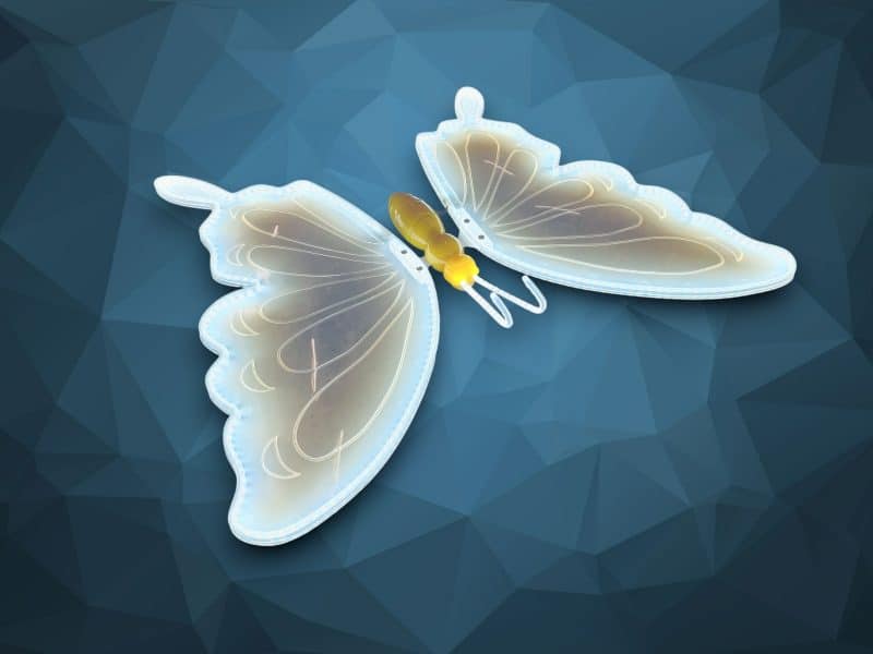 LED Schmetterling