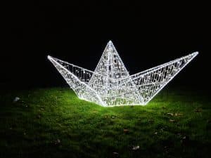 Papierschiff LED