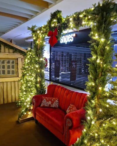 Sofa rot Sofa rot Weihnachten