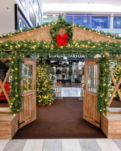 Indoor Weihnachtstor mieten