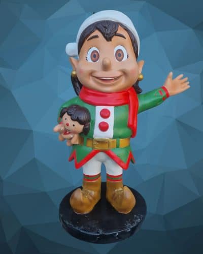 Mädchen Wichtel Skulptur mieten