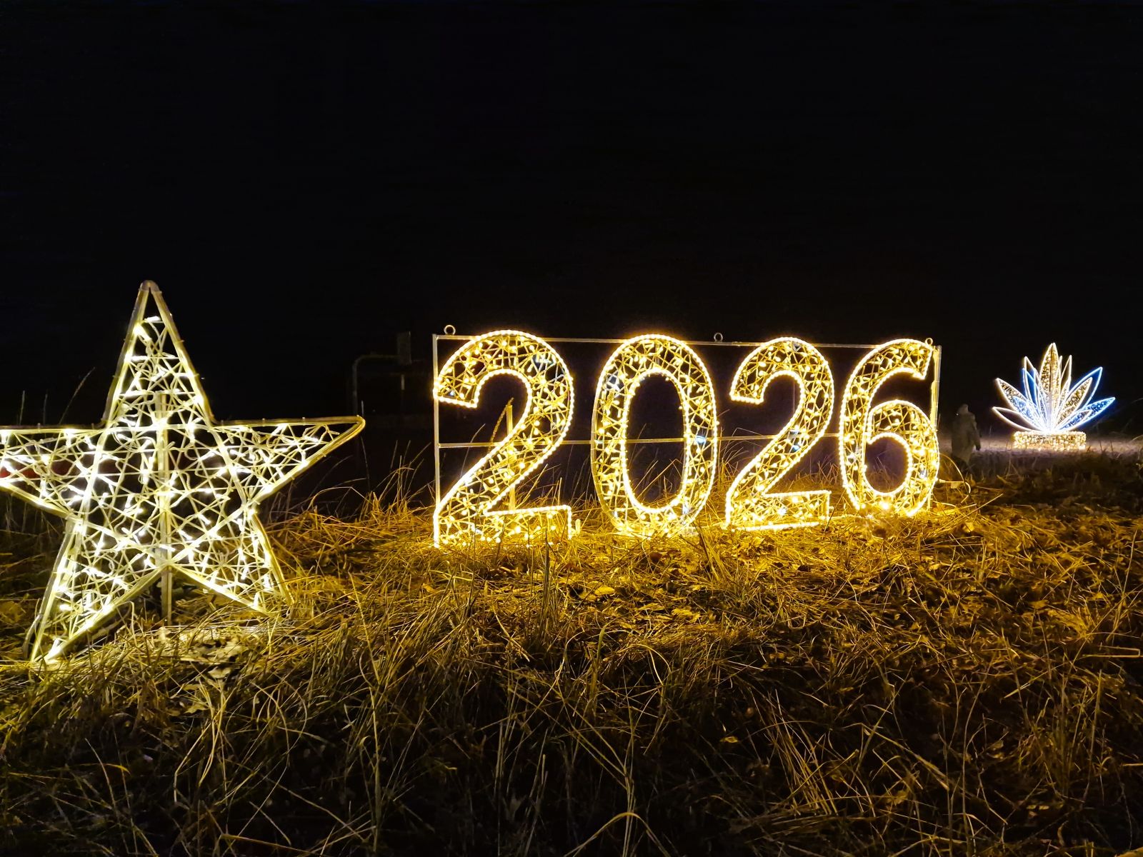 Beleuchtete Jahreszahl mieten