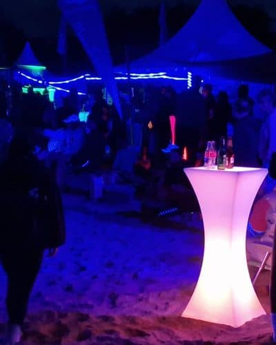 Stehtisch LED 2 LED Stehtische mieten