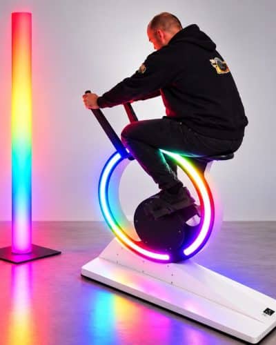LED Fahrrad 2 LED Fahrrad Spiel mieten