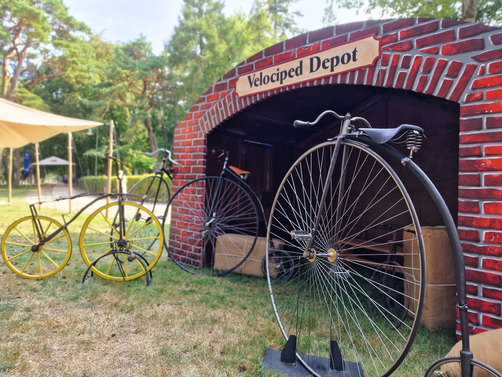 Historische Fahrräder mieten